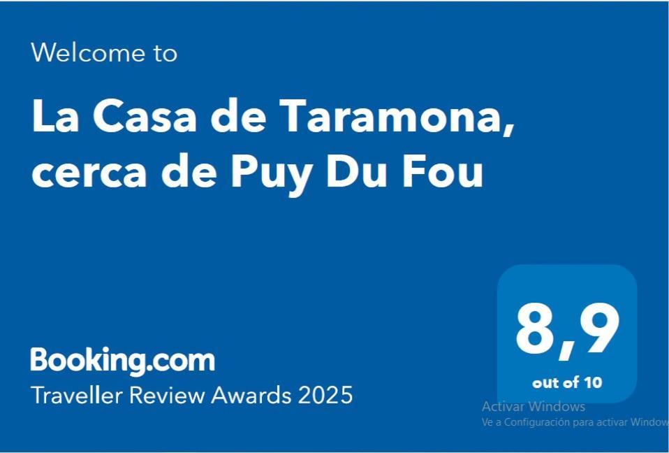 Barcience La Casa De Taramona, Cerca De Puy Du Fouヴィラ エクステリア 写真